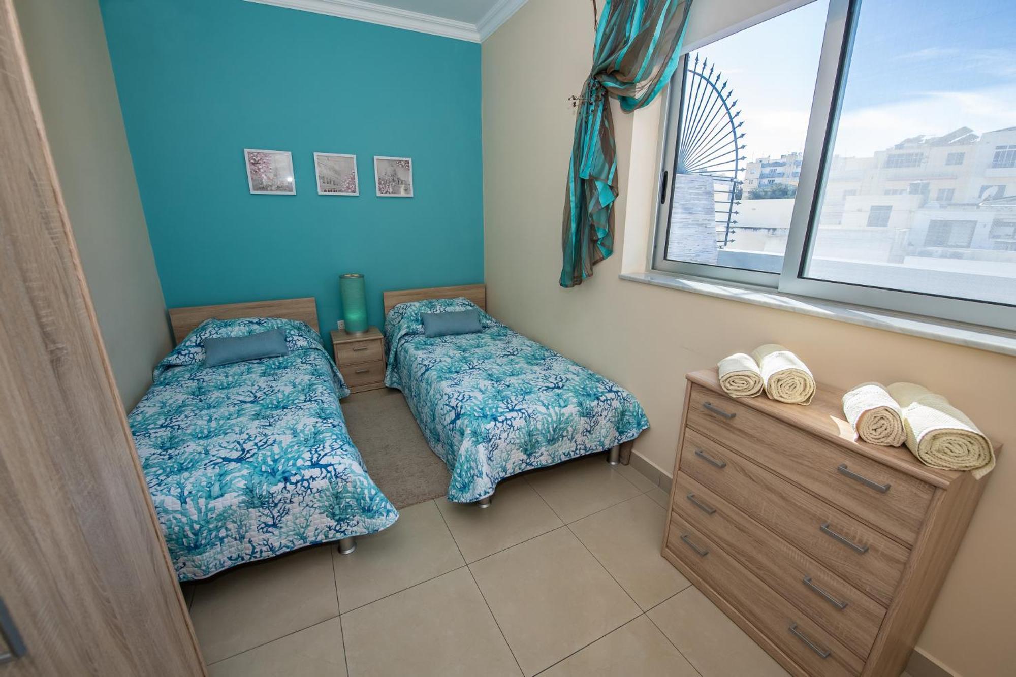 Francis Flats Modern Penthouse Mellieha Exterior foto