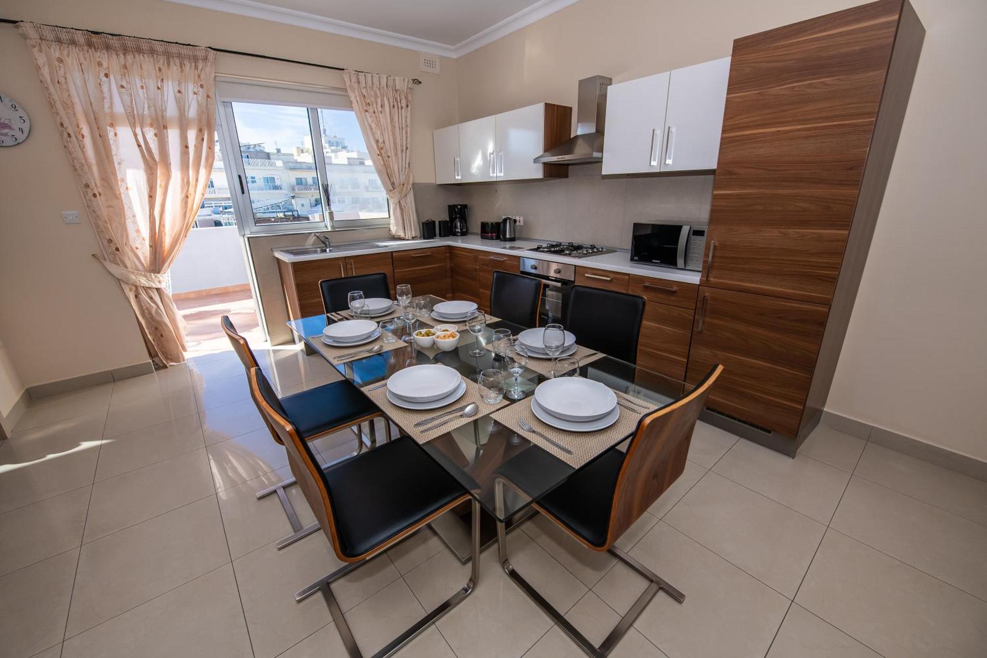 Francis Flats Modern Penthouse Mellieha Exterior foto